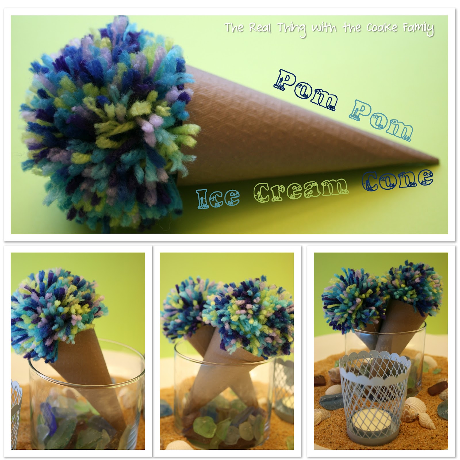 I Scream, You Scream, We all Scream for Ice Cream Centerpiece The