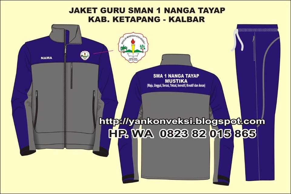 JAKET TRAINING SERAGAM GURU