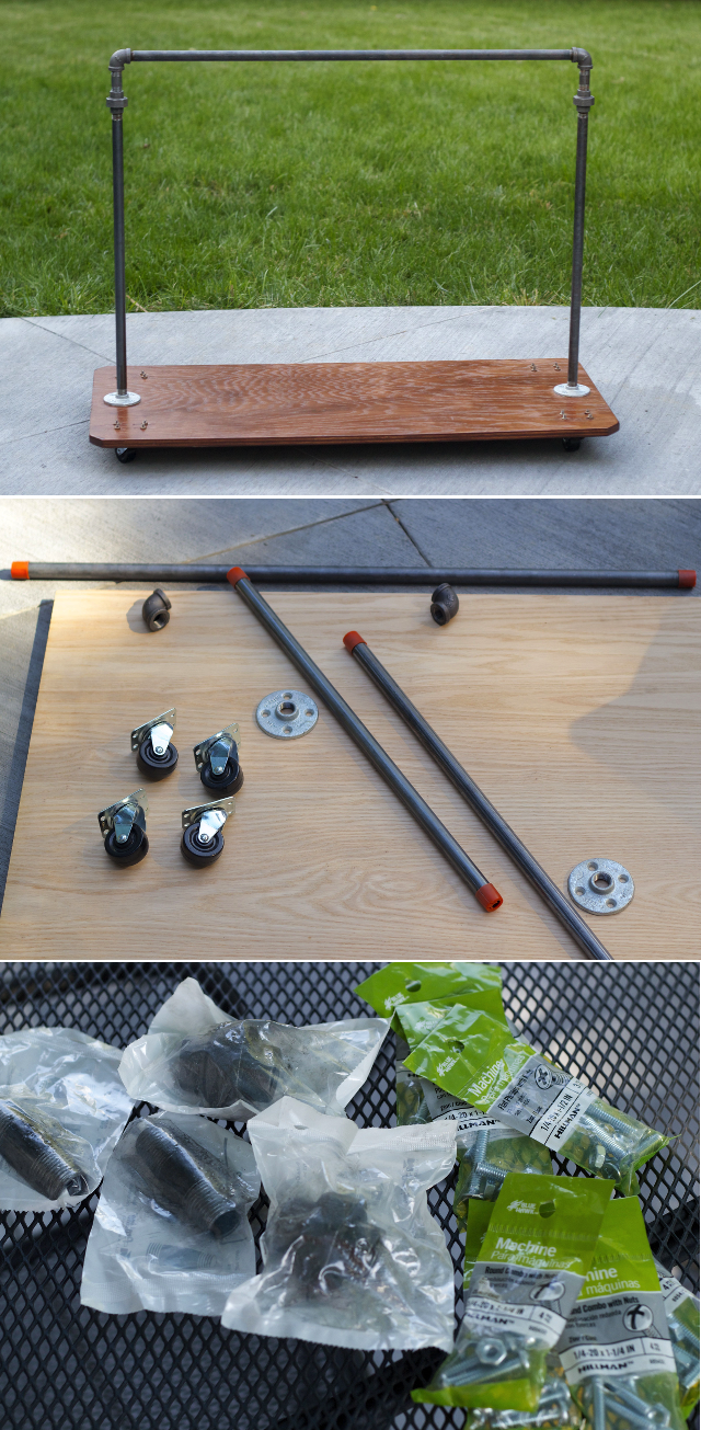 Chasing Davies DIY Garment Rack & Closet Space Extender