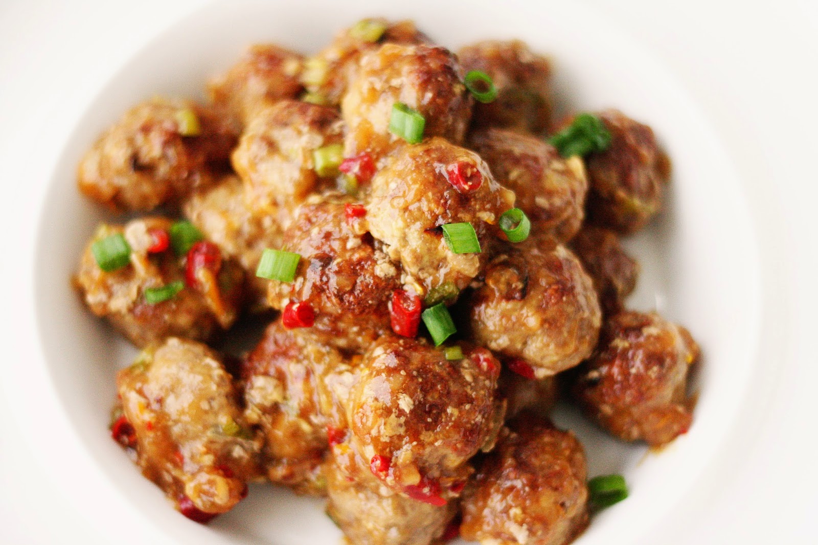 Naughty Carbs Spicy Turkey Meatballs (Low Carb/Low Fat)
