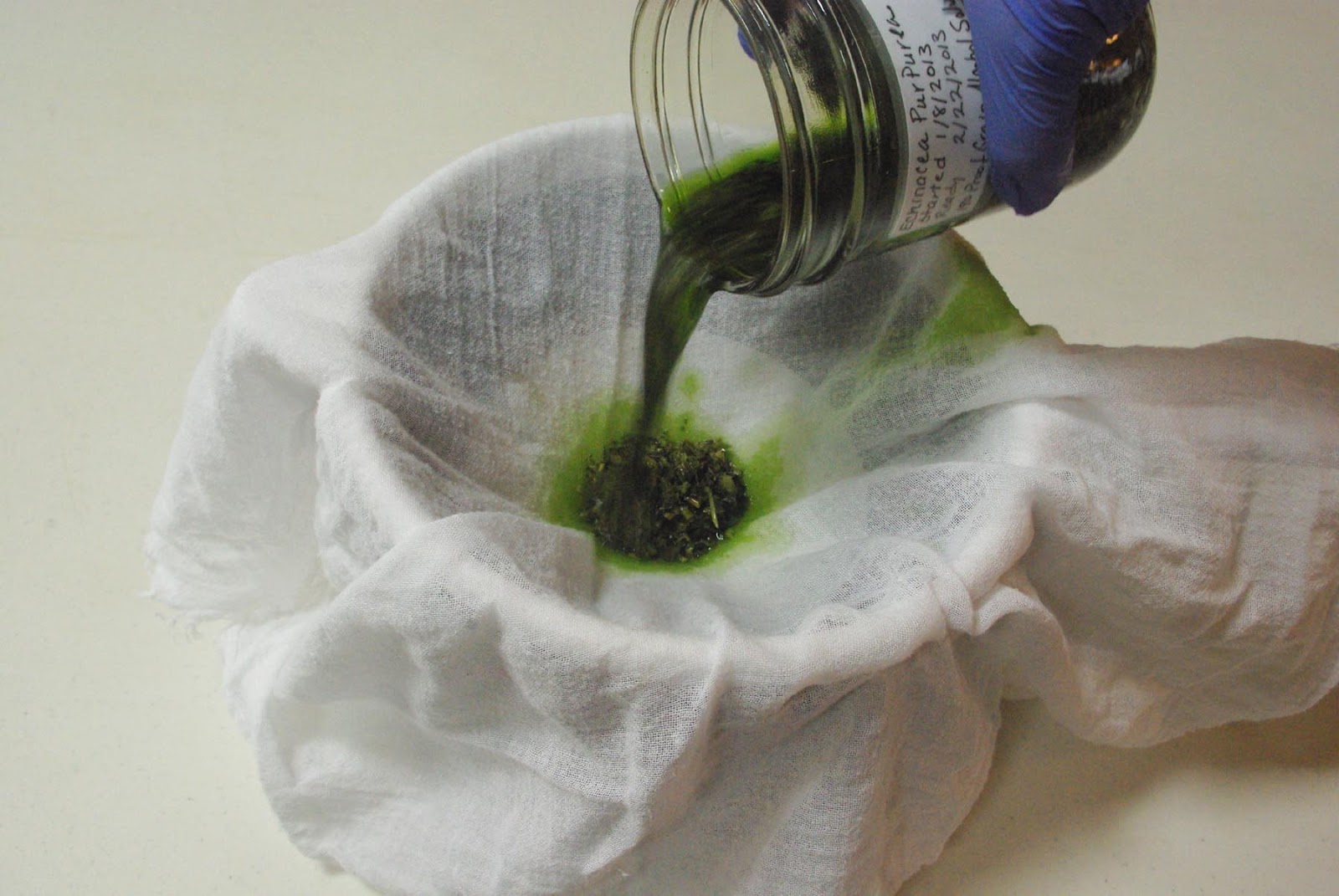 A View From The Cottage How to Make an Herbal Tincture Part 2