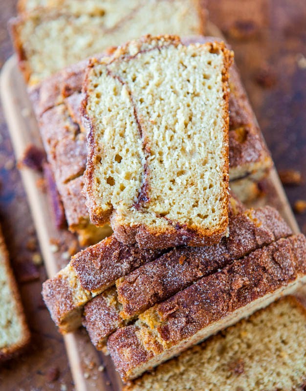 My Favorite Things CinnamonSugar Crust CinnamonRibbon Bread from