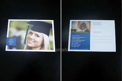 graduation postcard