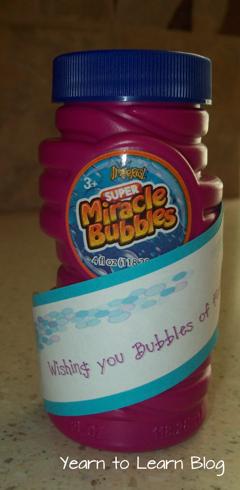 Bubbles of Summer Fun Yearn to Learn