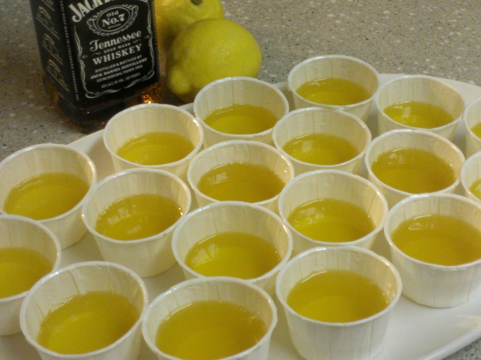 Baker Becky Lynchburg Lemonade Jello Shots