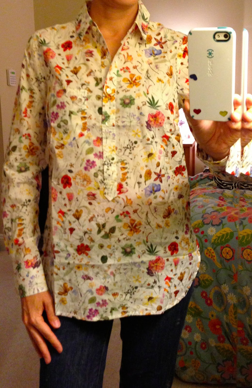 ShOperaRach J. Crew Review Liberty Popover in Floral Eve
