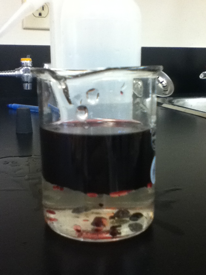 Chemistry 11 Polar and NonPolar Solvents Lab