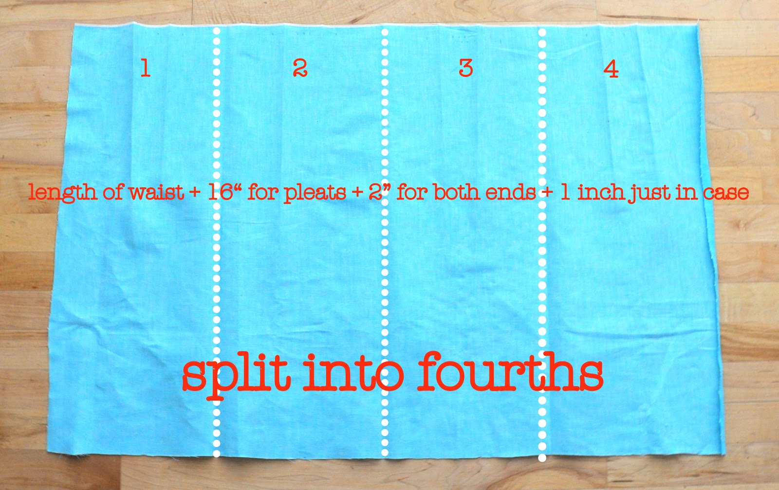 C&C How to make a paper bag skirt with box pleats tutorial!