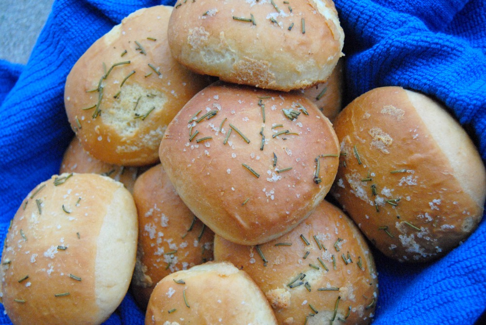 SteakNPotatoesKindaGurl Buttery Rosemary Rolls