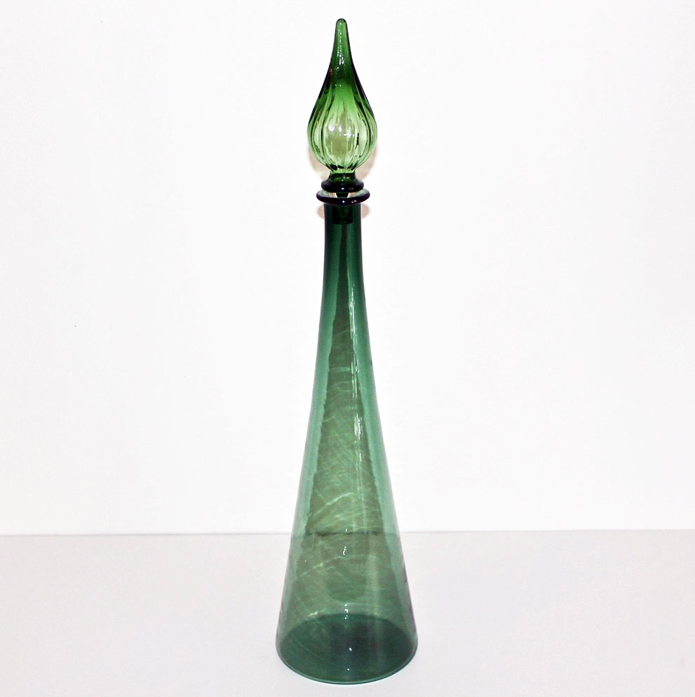 Vintage Goodness 1.0 Featured Collectible Vintage Glass Genie Bottle Decanters