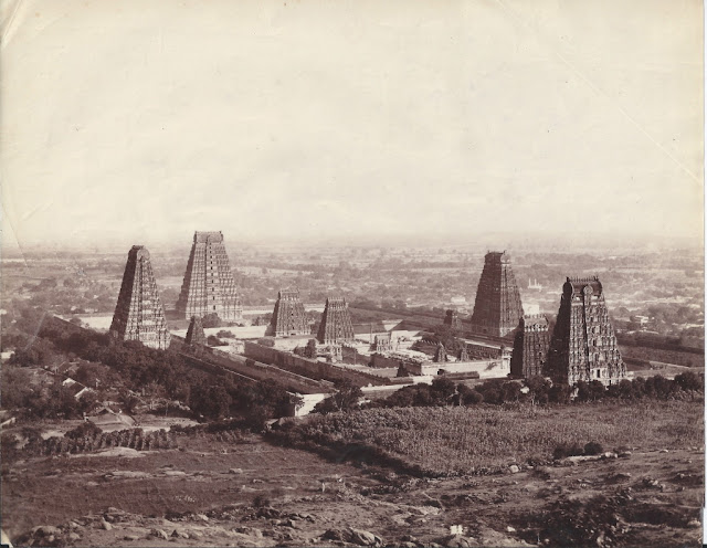 Annamalaiyar+Temple+(Arunachaleswarar)+in+Thiruvannamalai+in+Tamil+Nadu+-+1890's