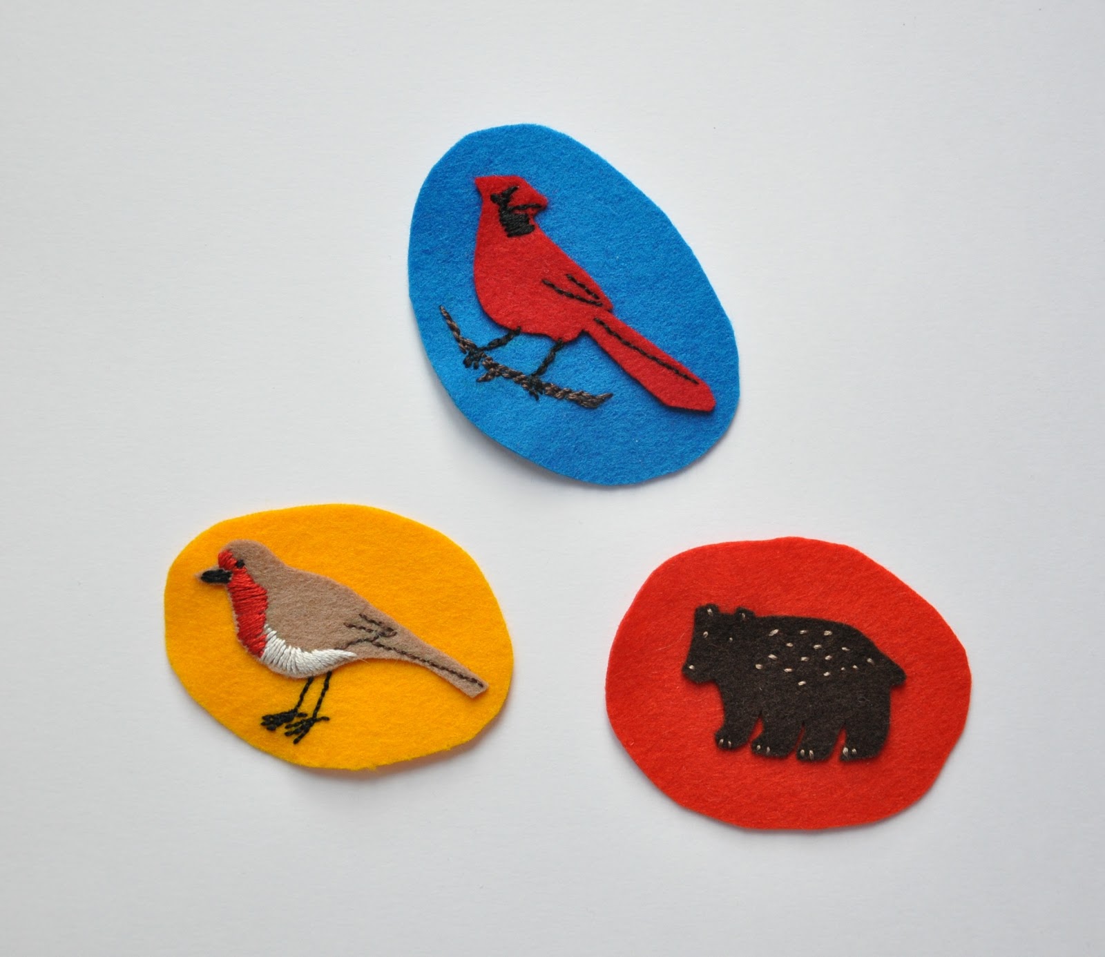 Anneke Caramin Felt Patches