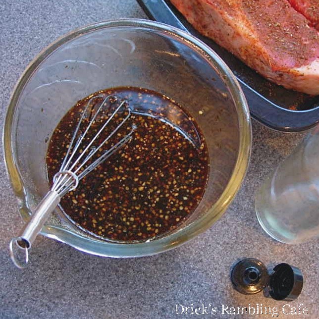Teriyaki Garlic Steak Marinade Drick's Rambling Cafe