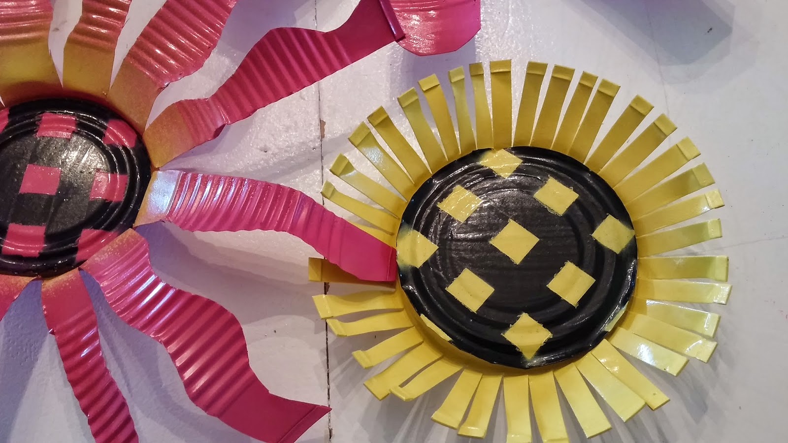 wholesome and homemade tin can flowers