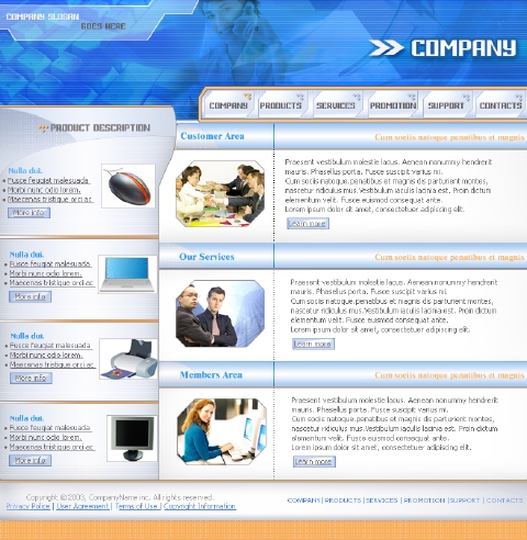 Web Templates 786: Free Premium Flash Website Template ...
