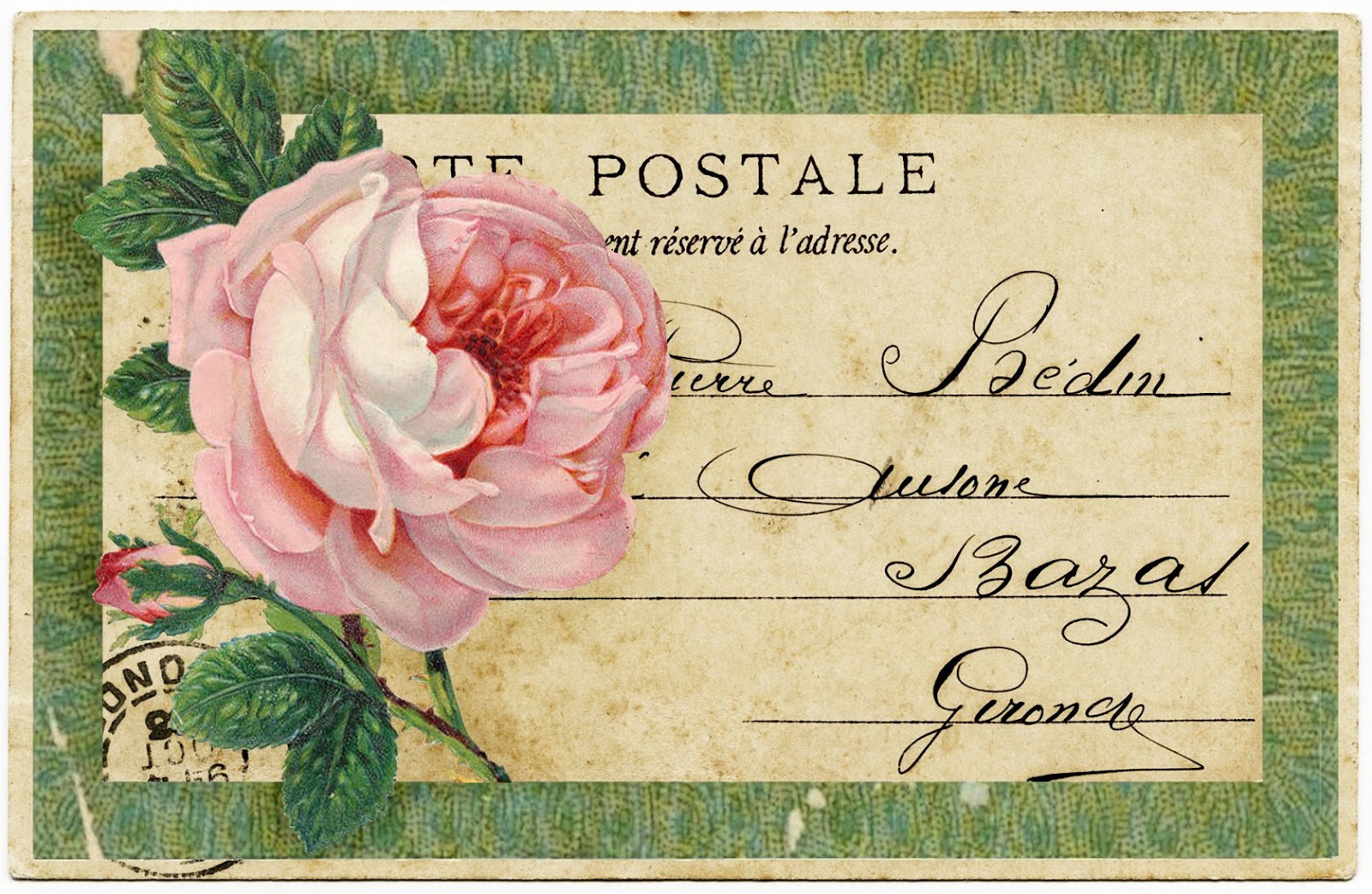 Lilac & Lavender: Belles Roses & Cartes Postales