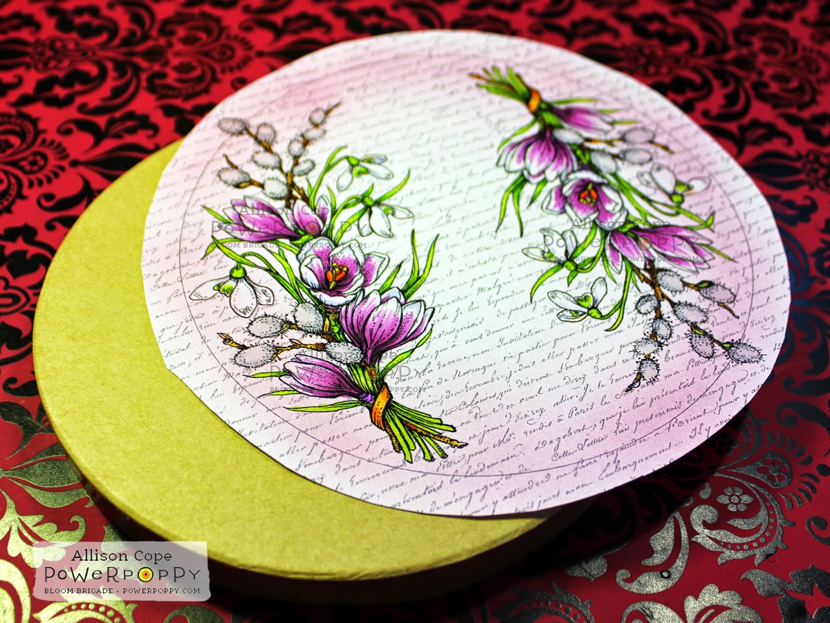 Altered Box Tutorial with Power Poppy Digital Stamps by Allison Cope