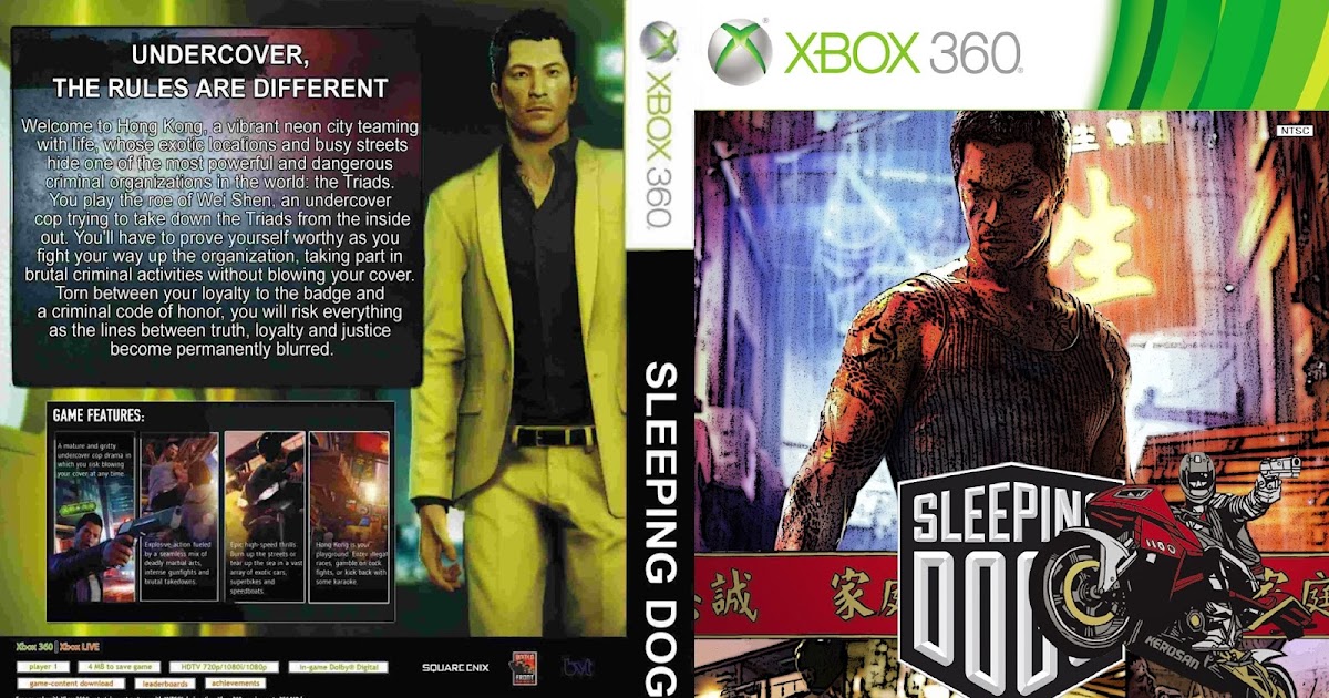 my xbox 360 games sleeping dogs