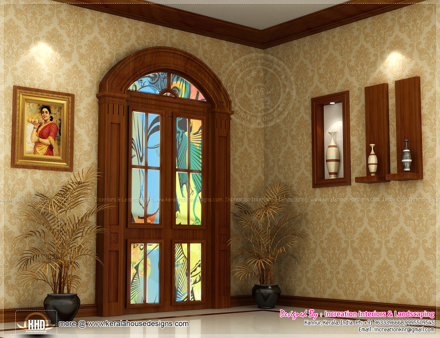 Kerala style living room designs