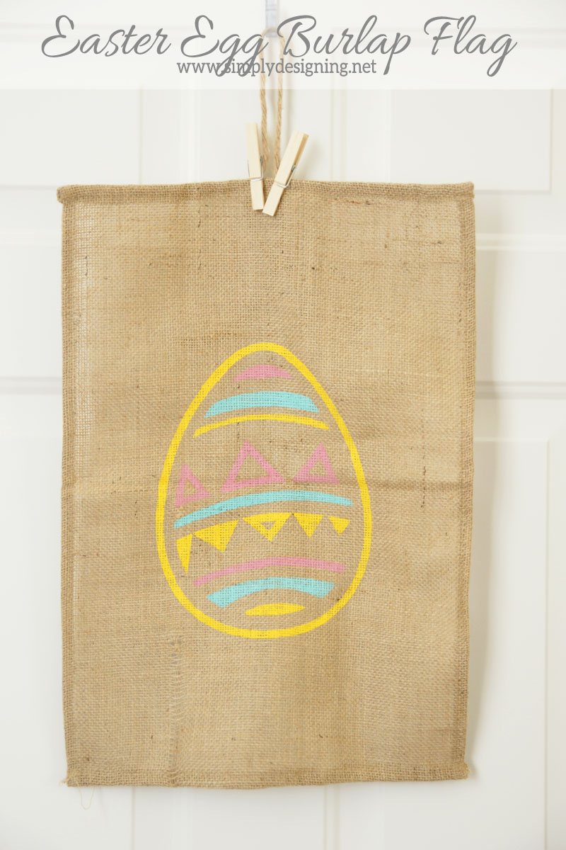 easter+egg+burlap+flag | Easter Egg Burlap Flag | 11 |