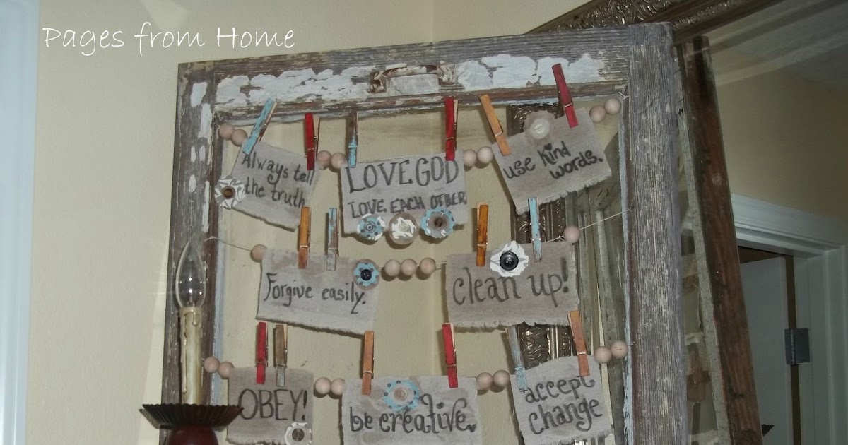 Pages from Home First Blog Project Old Window Family Rules