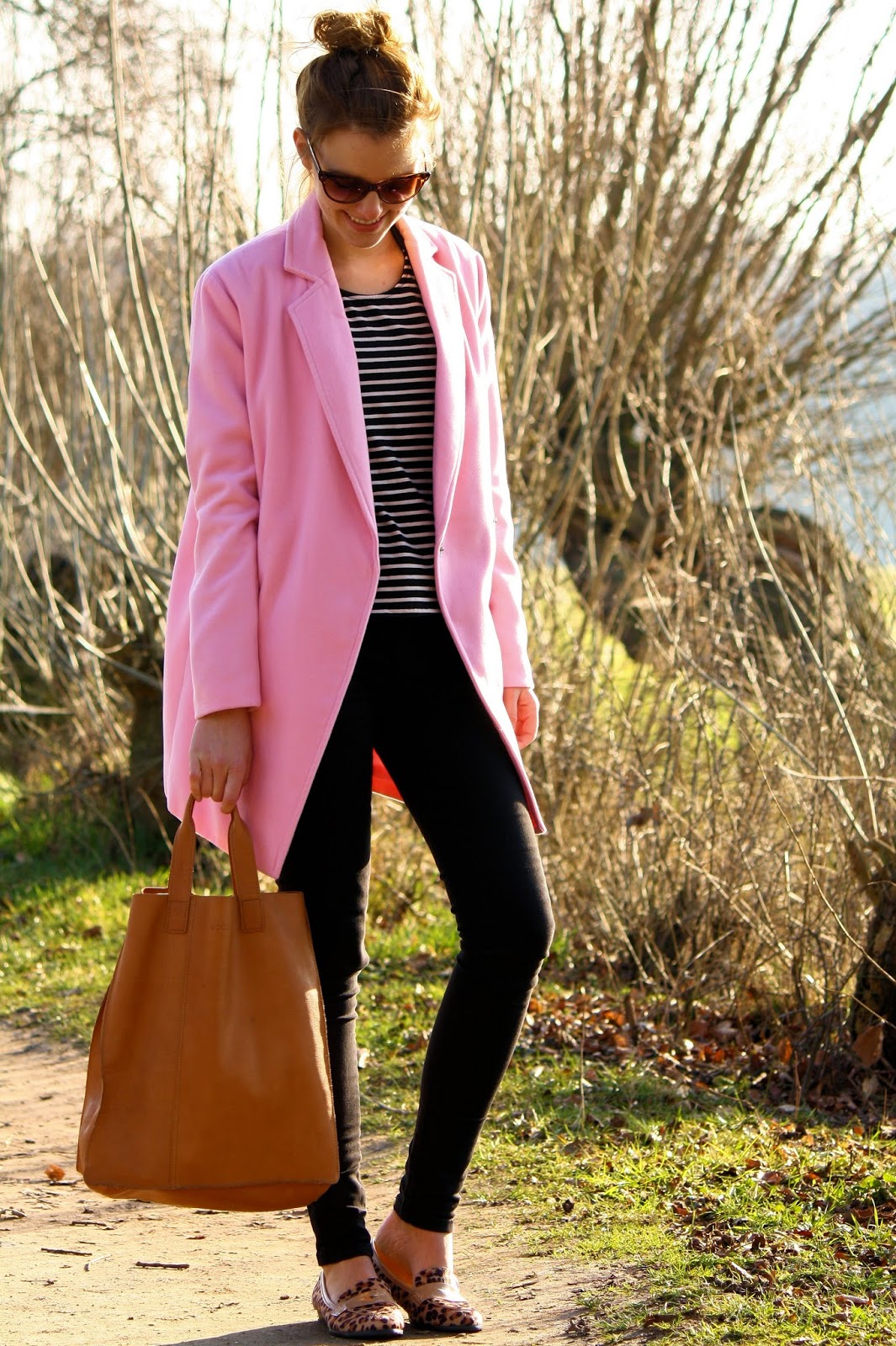 Fashionmoodboard pink boohoo coat