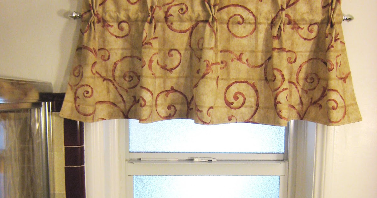 The ReFORMatory Bathroom Window Valance