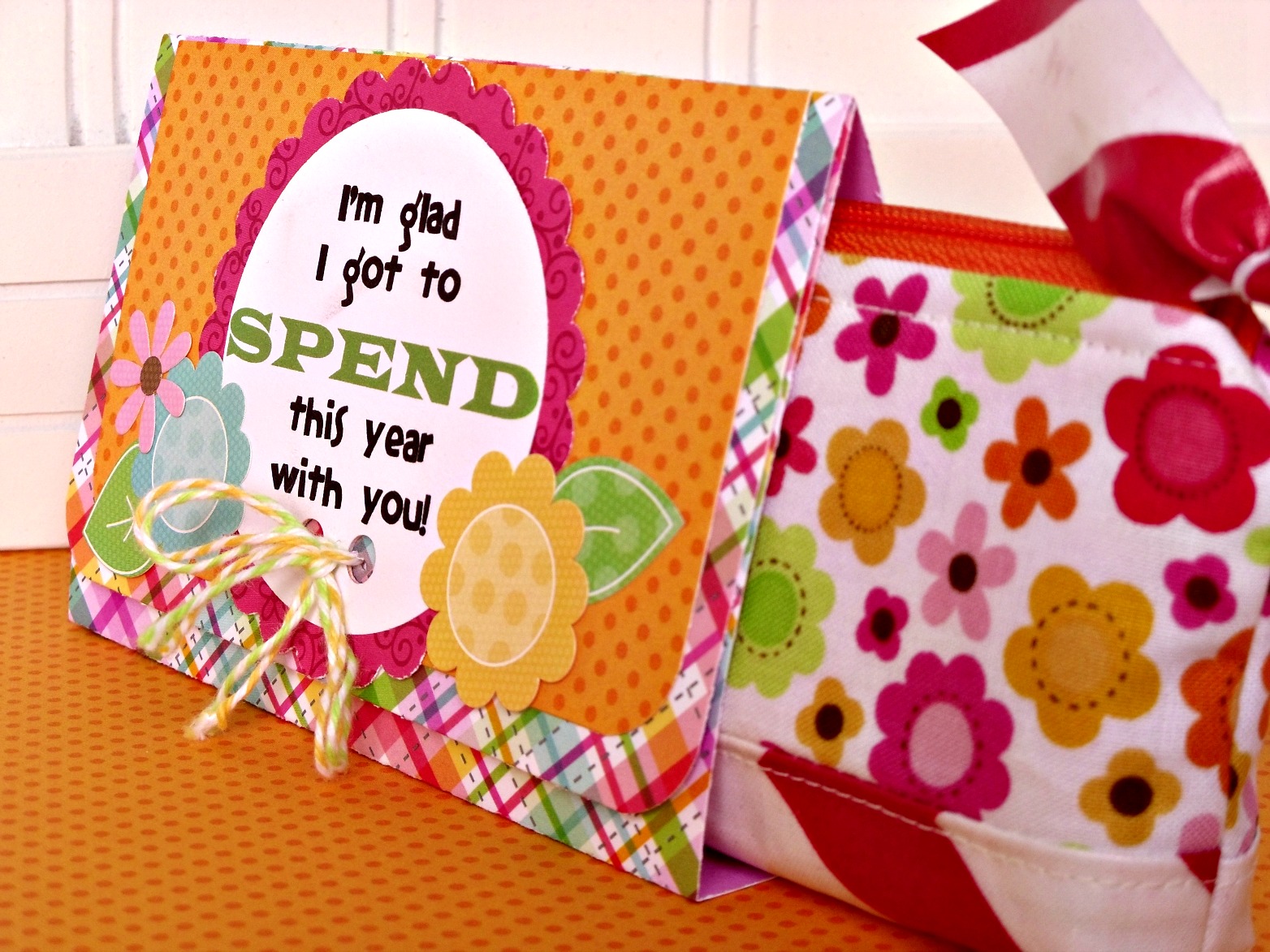 Ameroonie Designs Teacher Appreciation Coin Purse with Wrap Card by