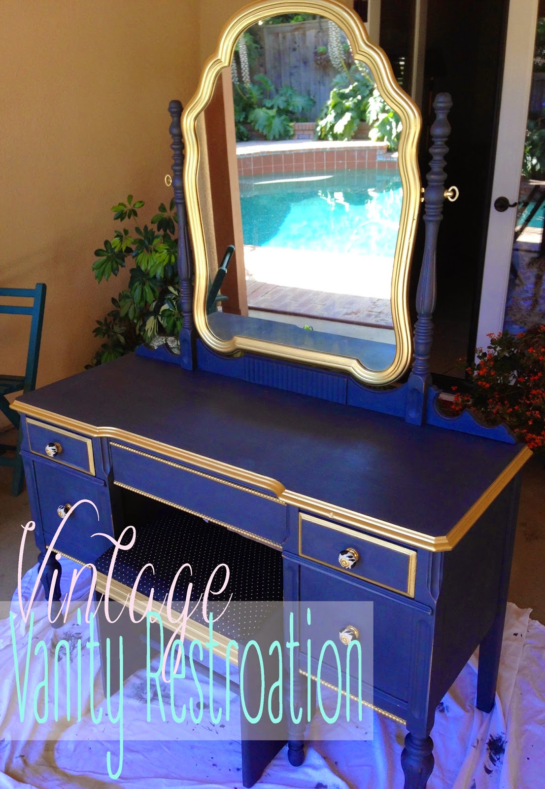Love Nest Vintage Vanity Restoration