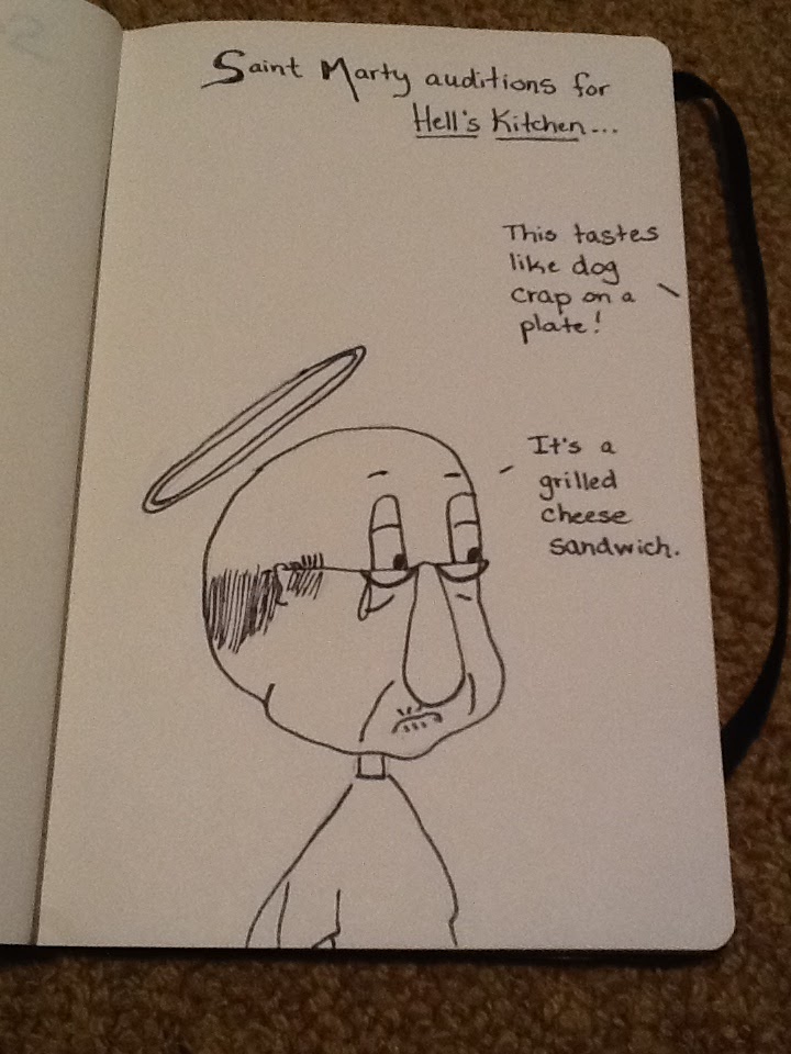 Saint Marty June 23 Day Off New Poem Apology New Cartoon