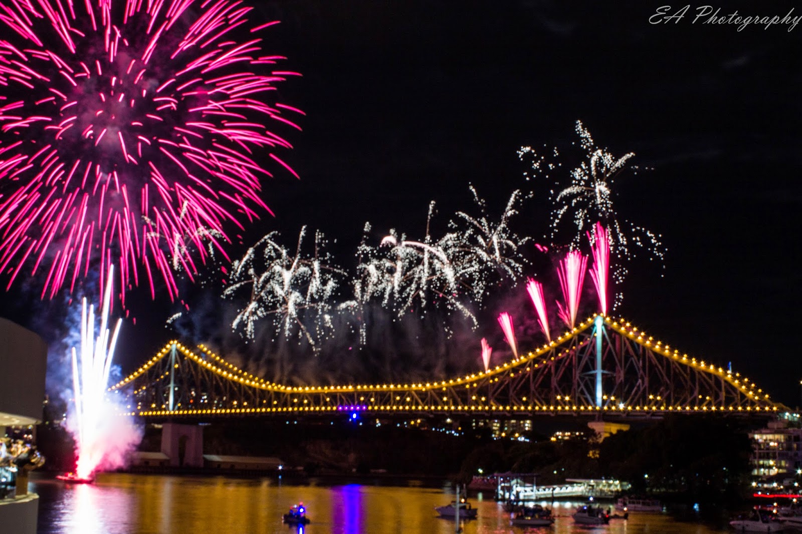 The Greatest of These is LOVE Brisbane Festival Riverfire