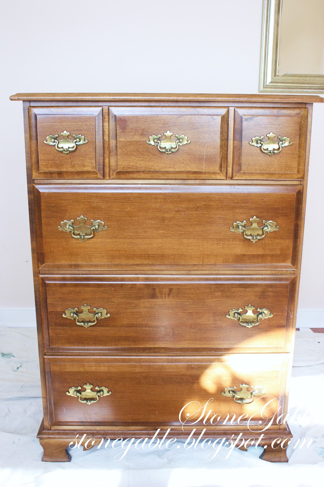 WHITE PAINTED DRESSER StoneGable