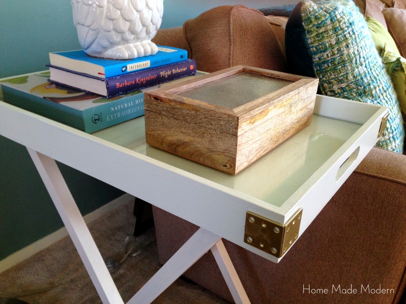 Home Made Modern CampaignStyle Tray Table