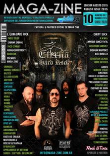 Maga-Zine. Soul of under music 10 - Agosto 2015 | TRUE PDF | Mensile | Musica | Metal | Recensioni
Maga-Zine la revista digital mensual para la difusion de la musica underground internacional.