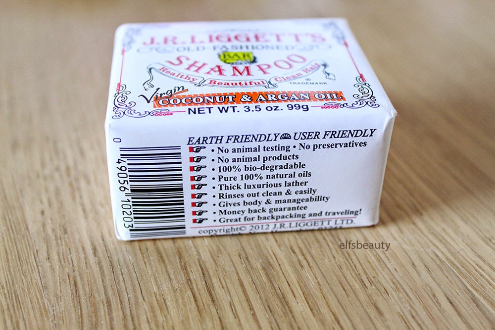 Elf's Beauty Review J.R Liggett's Shampoo Bar