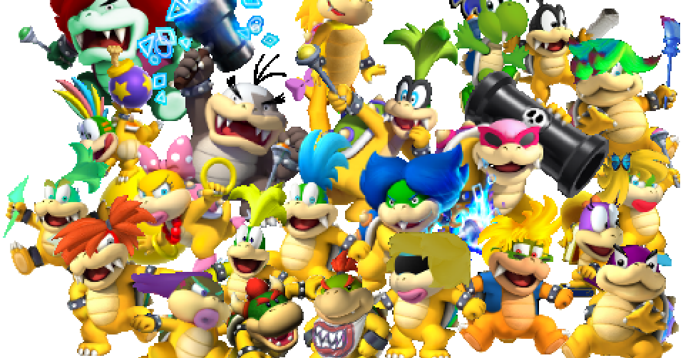Tommy's Super Mario Blog More about the Koopalings