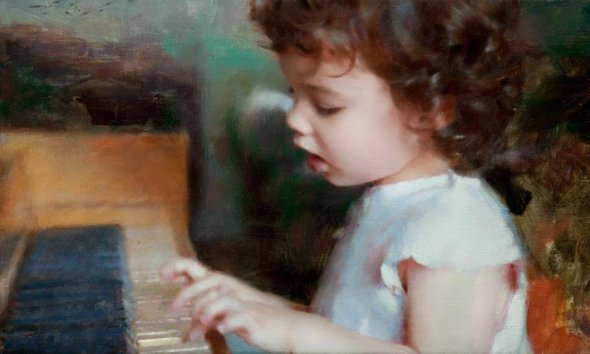 As pinturas foto-realistas com toques de impressionismo de Casey Baugh Casey Baugh pinturas foto-realistas como fotografias com filtro impressionista