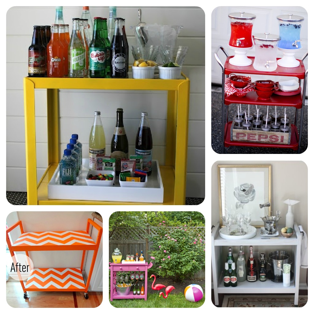 MY LIFE BY DESIGN DIY beverage cart