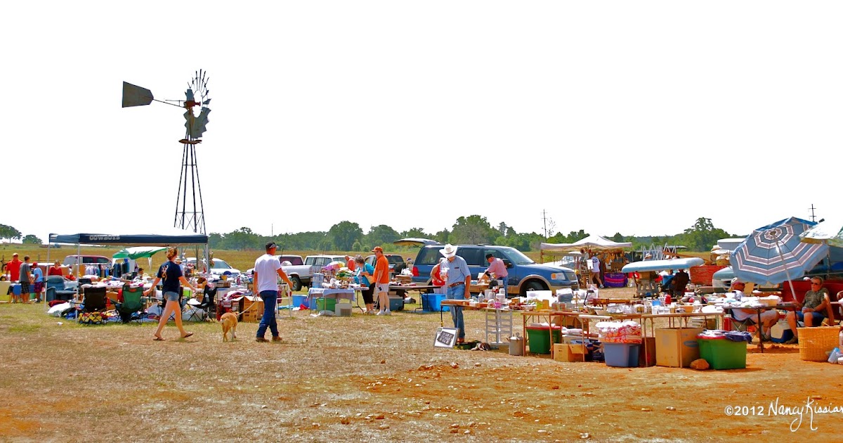 Wild About Texas What a TexasSize Yard Sale Looks Like