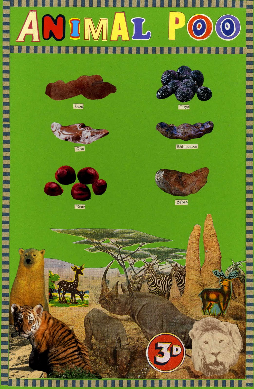 The Kollage Kit: Animal Poo