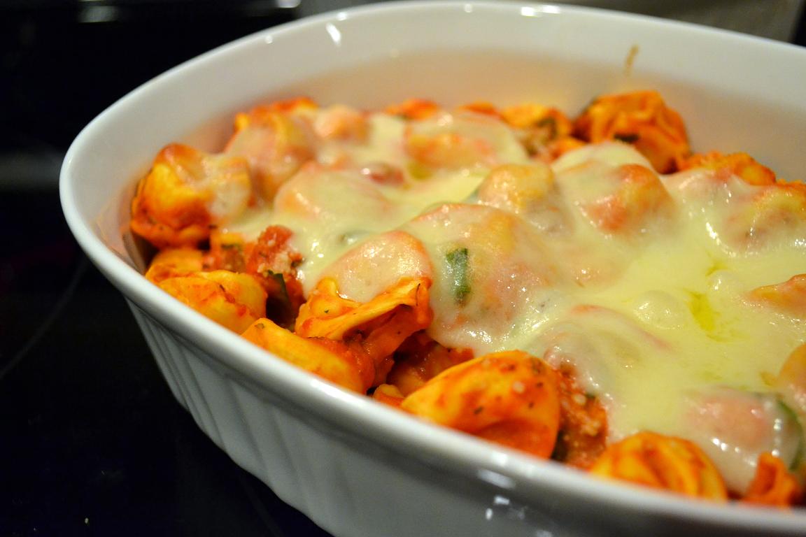 Act Fast Chef Cheesy Baked Tortellini
