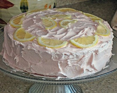 Pink Lemonade Cupcakes Stand