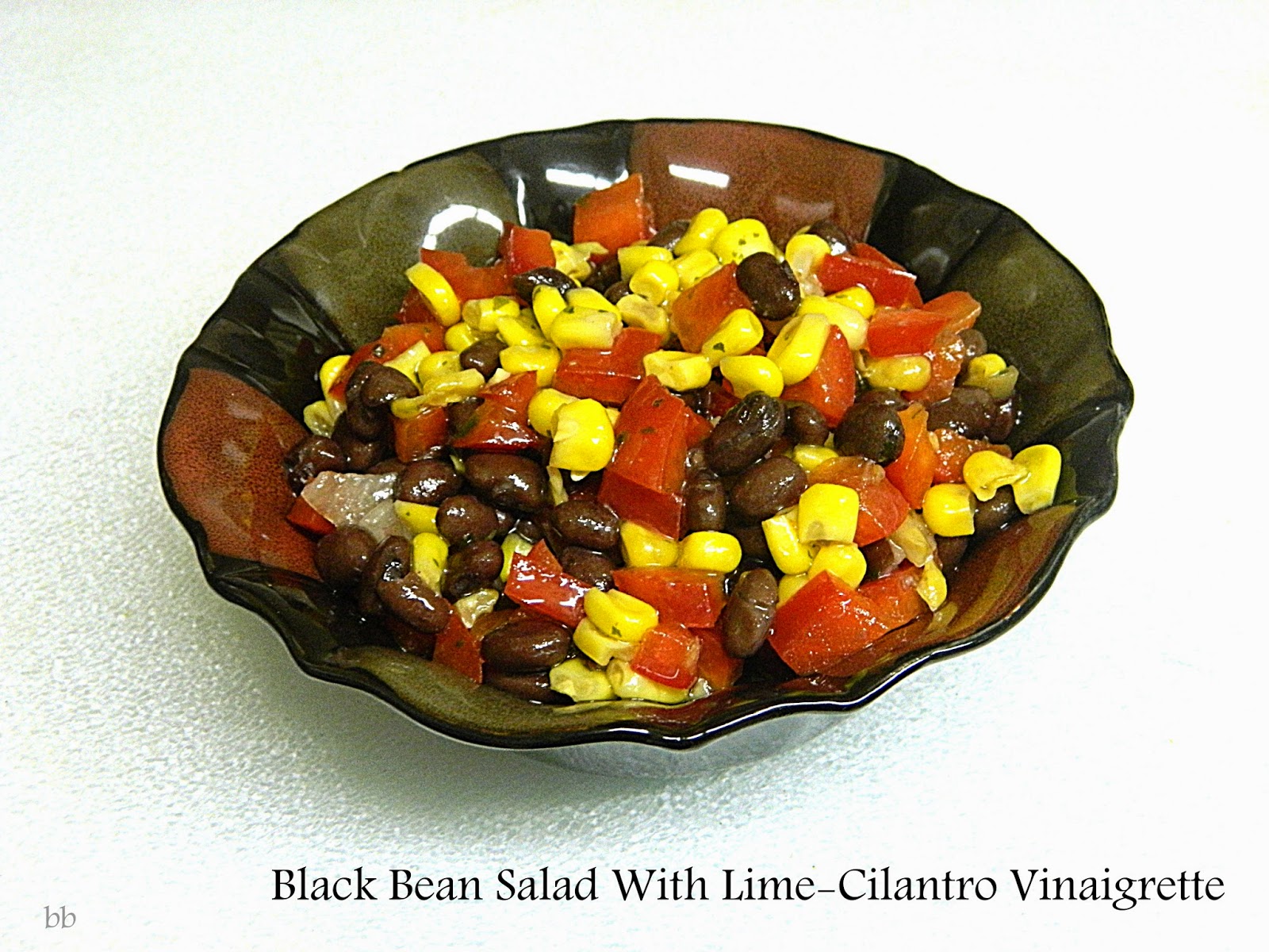 Black Bean Salad With LimeCilantro Vinaigrette