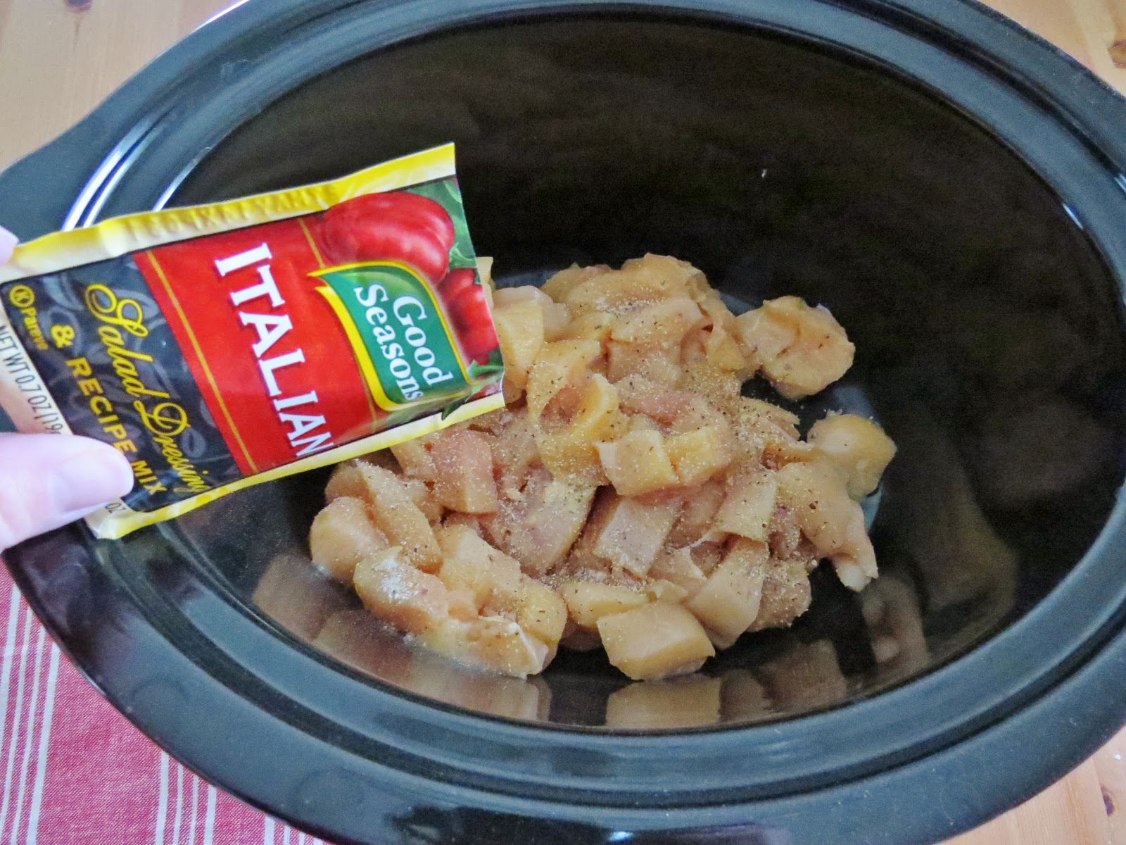 Crock Pot Creamy Italian Chicken The Country Cook