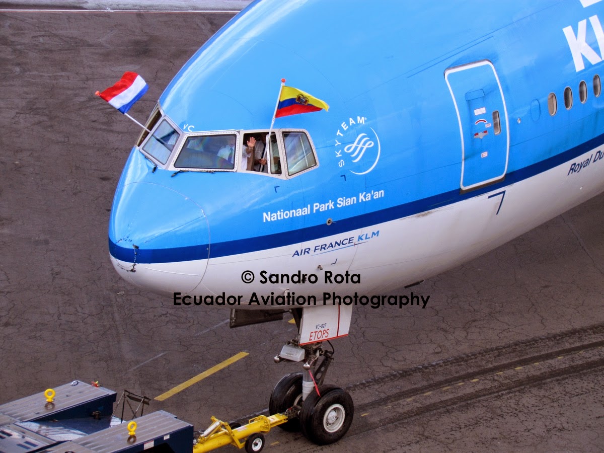 Ecuador Aviation Photography 60 años de KLM en Ecuador