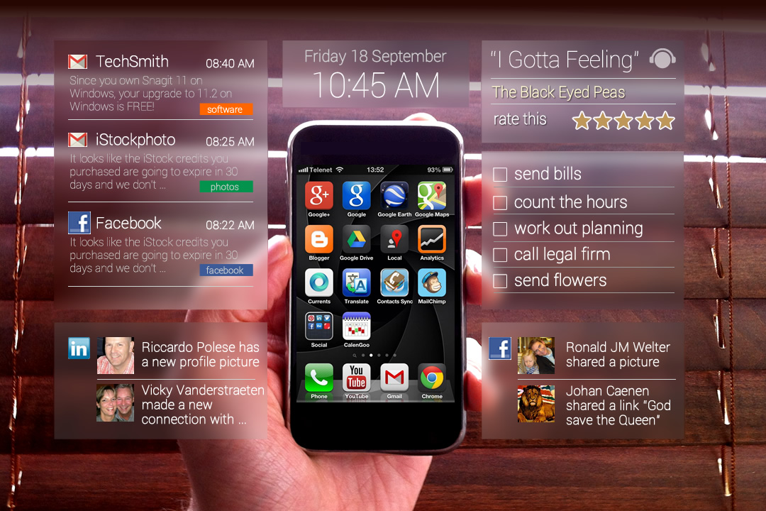 Imagine life with Google Glass Extend your smartphone with Google Glass
