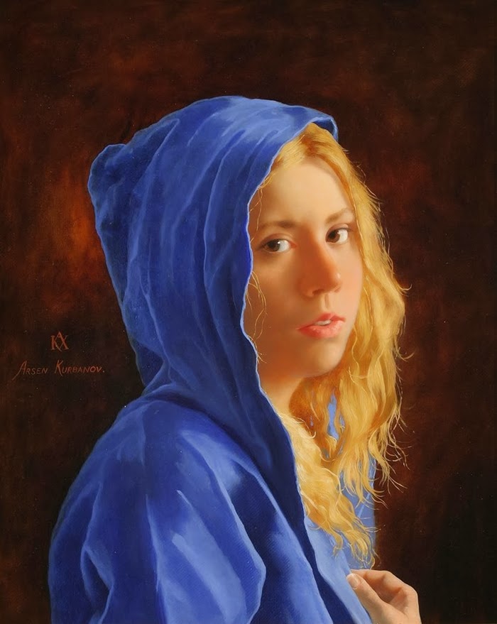 Arsen Kurbanov Russian Realist Portrait Painter 1969 Fine Art and You
