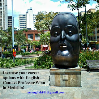Study English in Medellin with Professor Winn - Inglés