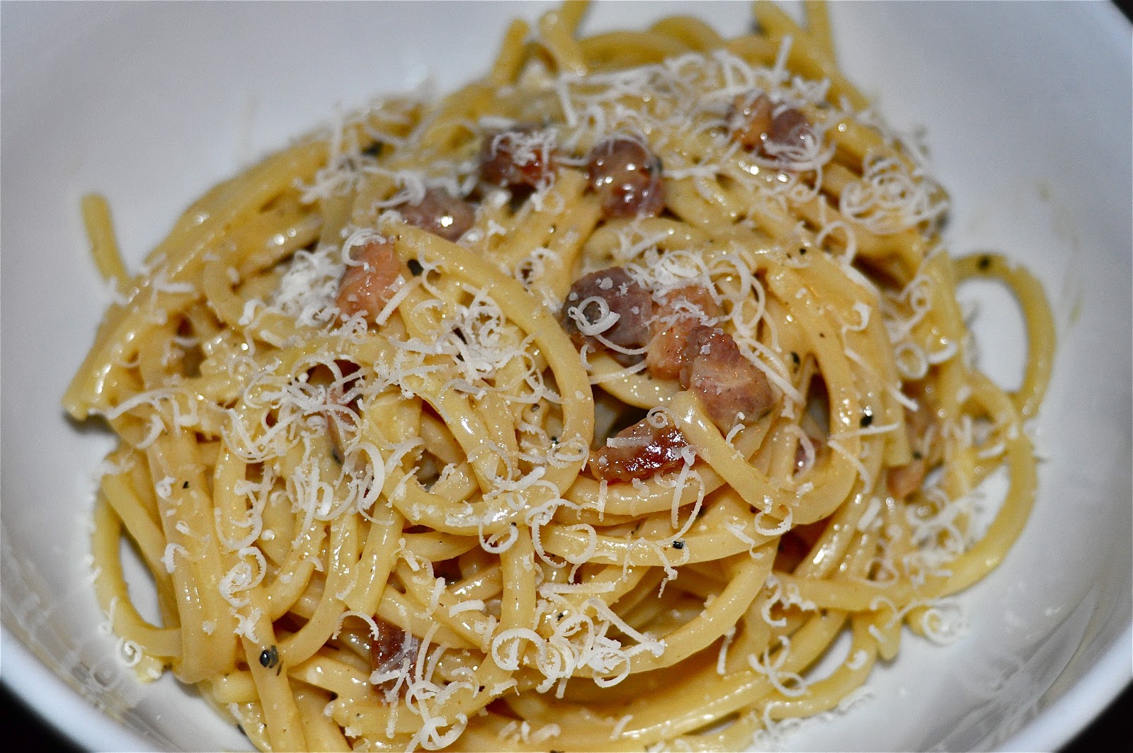 Mister Meatball The best Spaghetti Carbonara