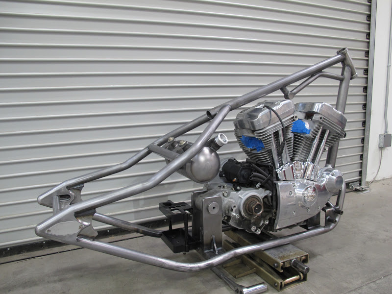 Chassis Design Company Rubbermount Sportster frames now available
